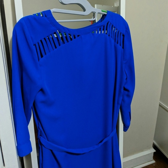 🔴SOLD🔴Gorgeous Cobalt shirt dress - Picture 4 of 4